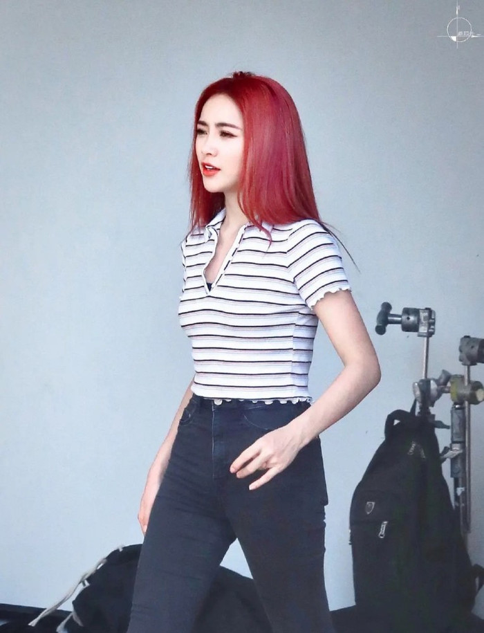 Khi The9 cùng đổi kiểu tóc mới: Lưu Vũ Hân như tổng tài, Hứa Giai Kỳ trở thành gái ngoan, Khổng Tuyết Nhi là nhân tố gây bất ngờ nhất Ảnh 24