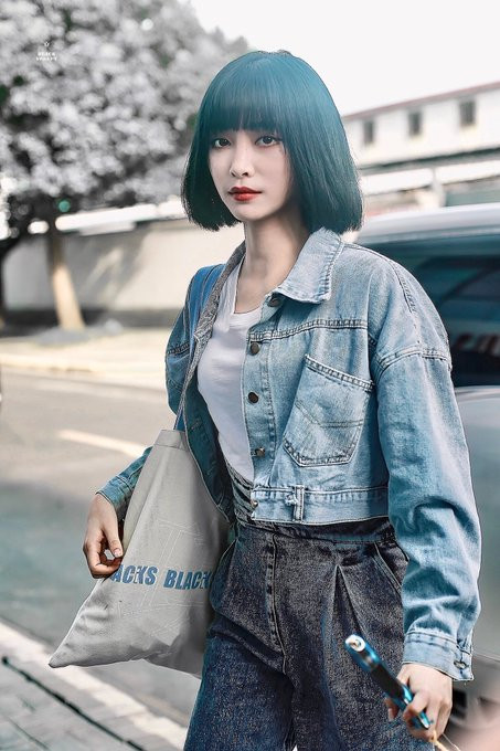 Khi The9 cùng đổi kiểu tóc mới: Lưu Vũ Hân như tổng tài, Hứa Giai Kỳ trở thành gái ngoan, Khổng Tuyết Nhi là nhân tố gây bất ngờ nhất Ảnh 16