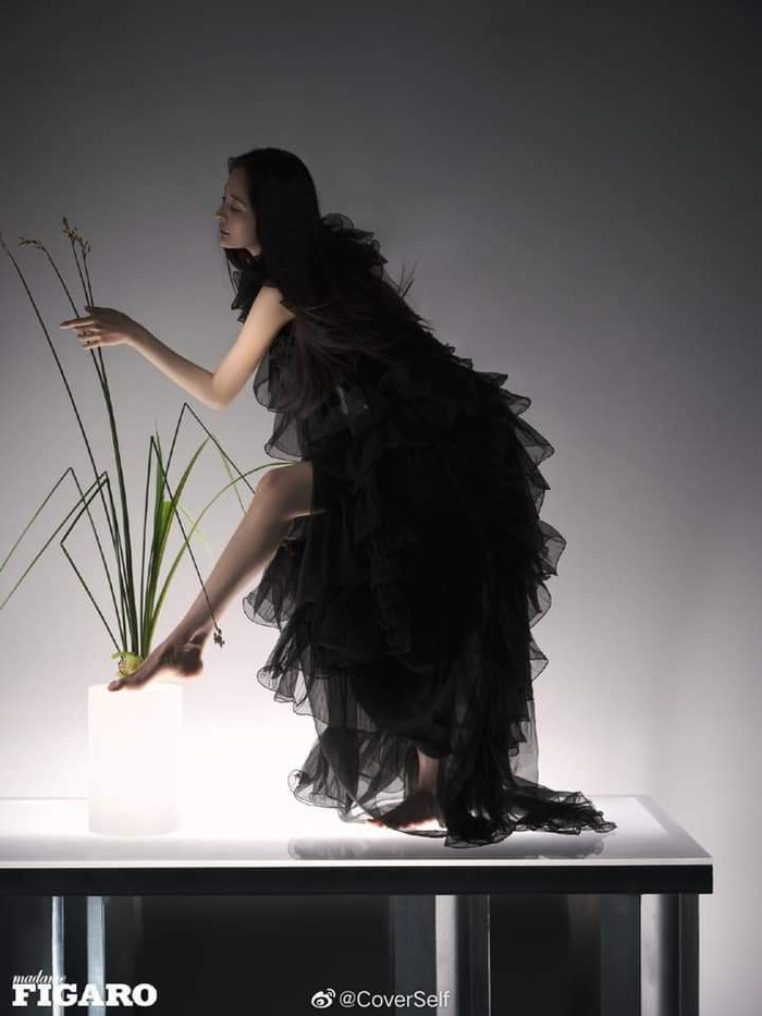 Dương Mịch lạnh lùng, đáng sợ trên tạp chí, muốn đóng những vai hắc hóa? Ảnh 6