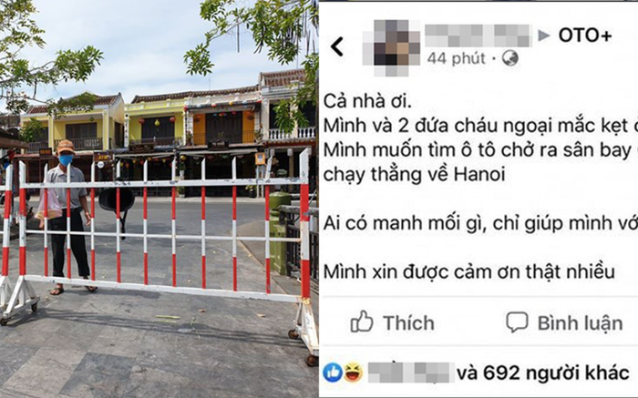 Tìm ô tô để rời khỏi Hội An (Quảng Nam) giữa mùa dịch, người phụ nữ bị cộng đồng mạng chỉ trích dữ dội Ảnh 2