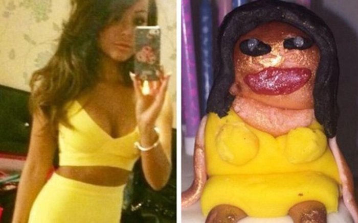 Tin tưởng tay nghề bạn thân, cô nàng nhờ làm bánh kem chân dung mình và nhận phải 'cái kết đắng' Ảnh 2