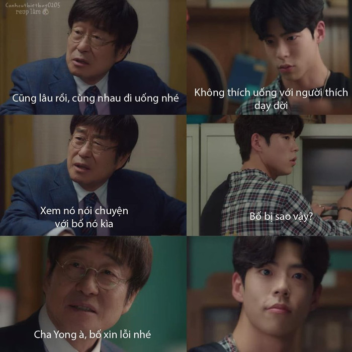Sốc chưa? Oh Cha Yong điềm điềm đạm là đây chứ đâu? 