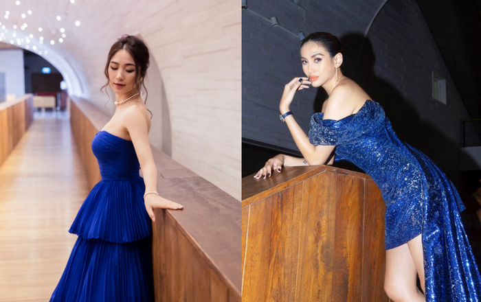 Diện váy xanh thẳm, Võ Hoàng Yến - Hòa Minzy hạ gục fan với sắc đẹp không lối thoát Ảnh 2