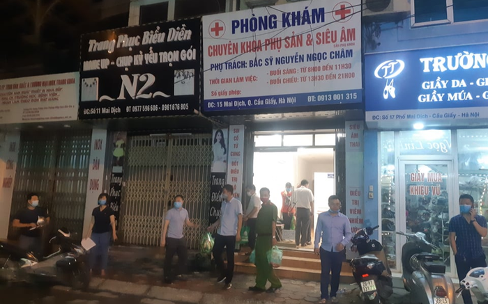 Quận Cầu Giấy thông tin vụ việc người phụ nữ mang thai 15 tuần tuổi tử vong ở phòng khám tư Ảnh 2