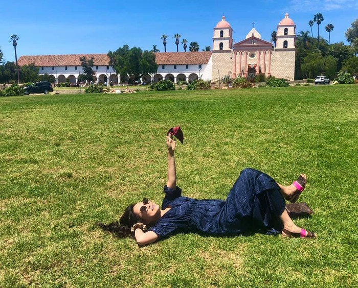 Nữ nghệ sĩ đang tận hưởng kì nghỉ hè bên cạnh các con 