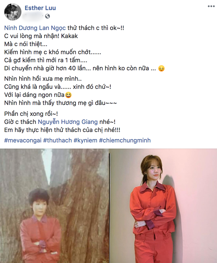 Thủy Tiên thực hiện thử thách 'Mẹ và con gái': Hình ảnh trật quẻ nhưng cư dân mạng đồng lòng 'ngả mũ' thán phục Ảnh 8