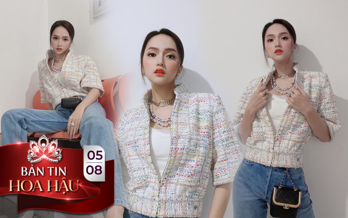 Hương Giang xinh hết phần thiên hạ khi diện style cá tính kết hợp vòng cổ quý cô thời thượng Ảnh 2