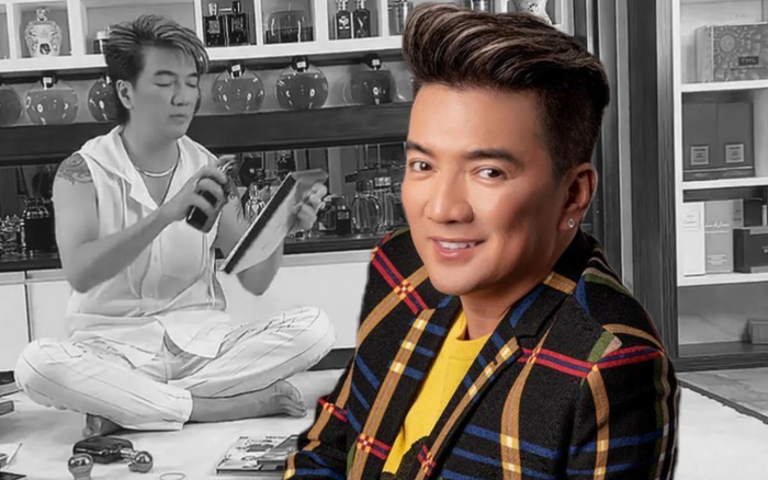 Khán giả tò mò trước đoạn clip Đàm Vĩnh Hưng xịt nước hoa vào từng album, hóa ra nguyên nhân lại đáng yêu thế này đây Ảnh 2