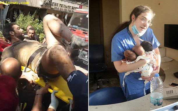 Người đàn ông Lebanon được giải cứu sau 10 tiếng bị chôn trong đống đổ nát Ảnh 2