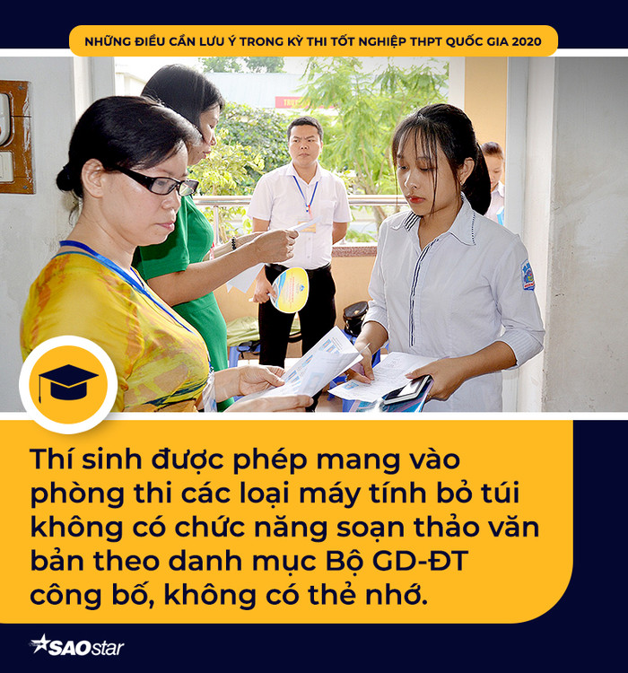 48 giờ đếm ngược trước kỳ thi tốt nghiệp THPT Quốc gia 2020: Những điều thí sinh cần đặc biệt lưu ý nếu không muốn bỏ lỡ Ảnh 12