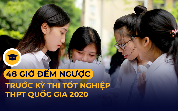 48 giờ đếm ngược trước kỳ thi tốt nghiệp THPT Quốc gia 2020: Những điều thí sinh cần đặc biệt lưu ý nếu không muốn bỏ lỡ Ảnh 2