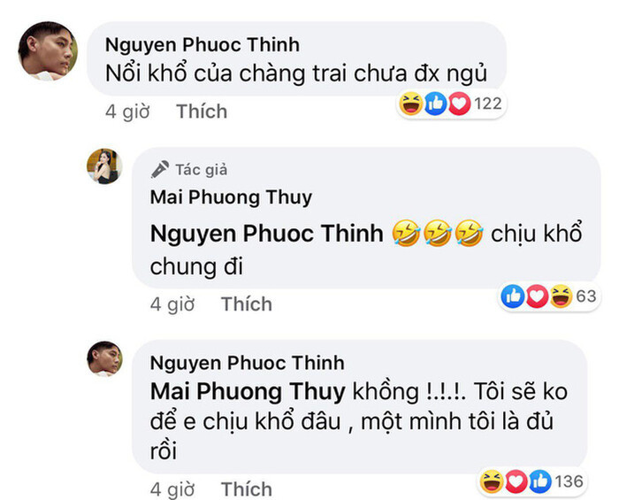 Noo Phước Thịnh 'thả thính hạng nặng' ngay ngày sinh nhật Mai Phương Thuý: 'Mà thôi em cứ hư đi vì tôi chỉ yêu gái hư' Ảnh 6