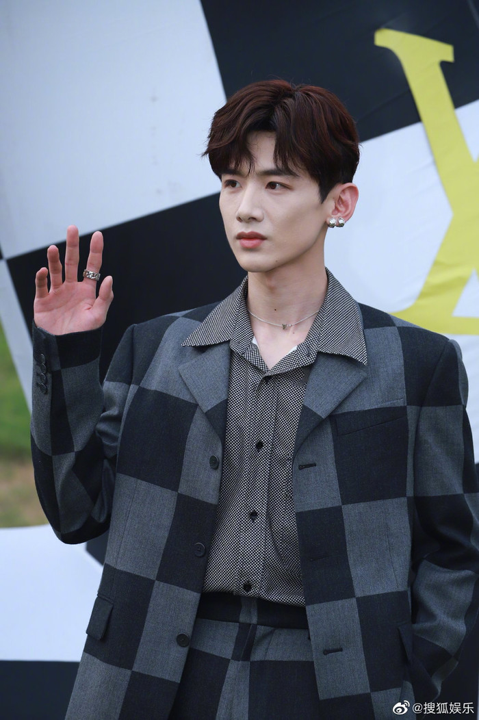 Thảm cỏ 'LV 2020': Ngô Diệc Phàm - Phạm Thừa Thừa sang chảnh, Chu Nhất Long gây sốt với kiểu tóc 'cún gặm' Ảnh 36