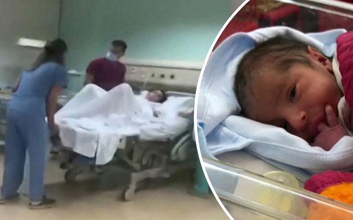 Giây phút kỳ diệu: Sản phụ sinh em bé khỏe mạnh vào thời khắc vụ nổ kinh hoàng rung chuyển Beirut Ảnh 2