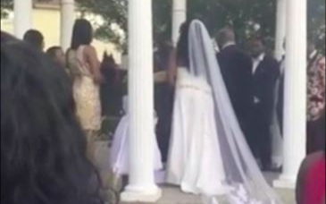 Khách mời tuyên bố mang thai con của chú rể ngay trong đám cưới, thái độ của cô dâu còn ngạc nhiên hơn Ảnh 2