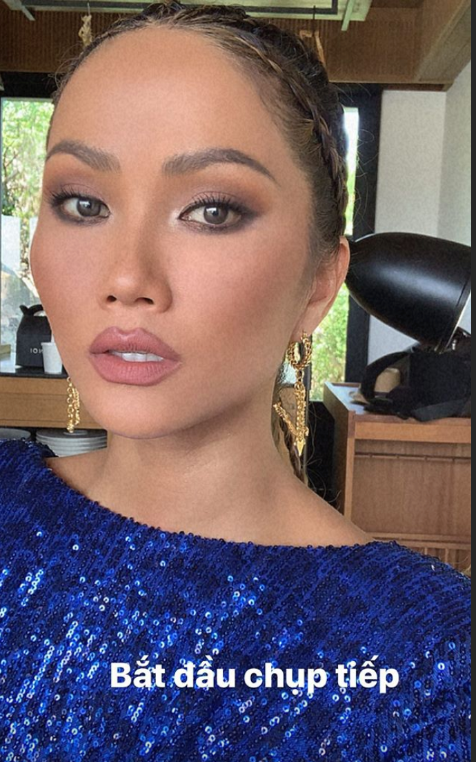 Layout cực cá tính của H'Hen Niê trong shooting mới nhất.