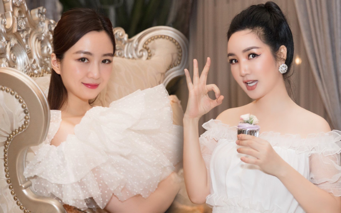 Giáng My cắm hoa, nấu ăn tổ chức sinh nhật tại nhà cho con gái xinh như hoa hậu Ảnh 2