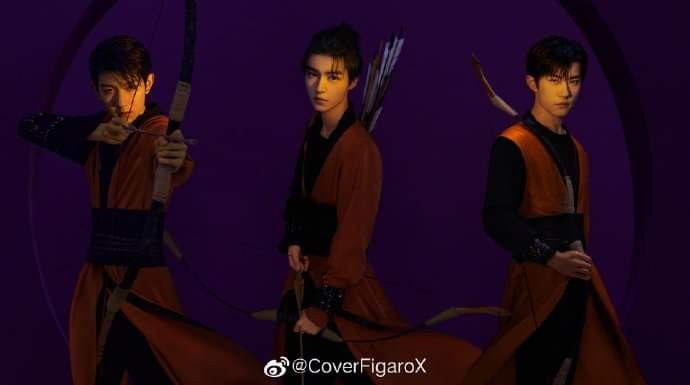 TFBOYS tung poter Vol.2 theo phong cách võ hiệp: Vương Tuấn Khải như con sói đầu đàn, hai thành viên còn lại hơi nhạt nhòa Ảnh 3