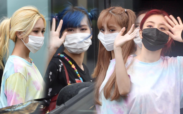 TWICE lộ diện sau concert giữa dịch Covid-19: Tzuyu, Momo và Jihyo được truyền thông Hàn khen xinh Ảnh 2