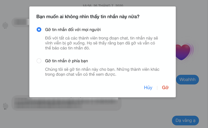 Người dùng Facebook giờ đây đã có thể gỡ tin nhắn được gửi từ nhiều tháng trước trên Messenger.