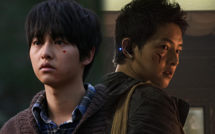 Song Hye Kyo quá nặng tình, Song Joong Ki đã trở lại và vui vẻ hơn xưa: Nghèo khổ, bán mạng kiếm tiền trong 'Space Sweers' Ảnh 2