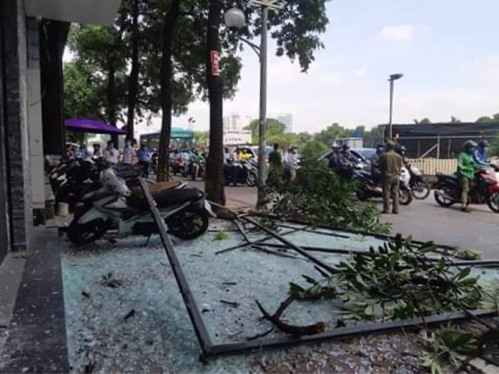 Hiện trường vụ nổ