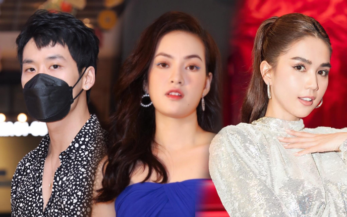 Họp báo web-drama 'Hạnh phúc trong tầm tay': Tuấn Trần điển trai, Hoa hậu Diễm Trần bác bỏ tin đồn thân thiết với Ngọc Trinh Ảnh 2