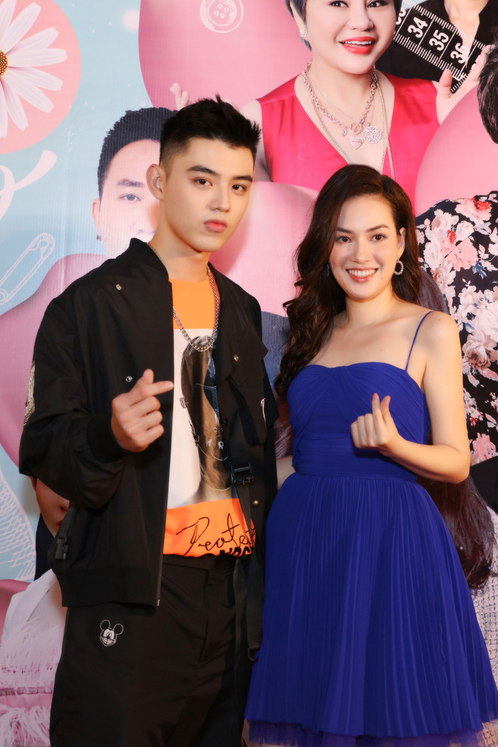 Họp báo web-drama 'Hạnh phúc trong tầm tay': Tuấn Trần điển trai, Hoa hậu Diễm Trần bác bỏ tin đồn thân thiết với Ngọc Trinh Ảnh 14