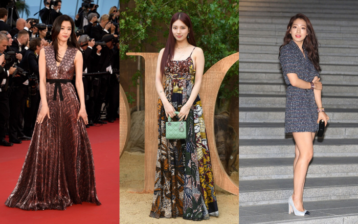 Tứ đại mỹ nhân Hàn gây lóa mắt vì dát đồ hiệu từ đầu đến chân sang chảnh trên thảm đỏ Ảnh 2