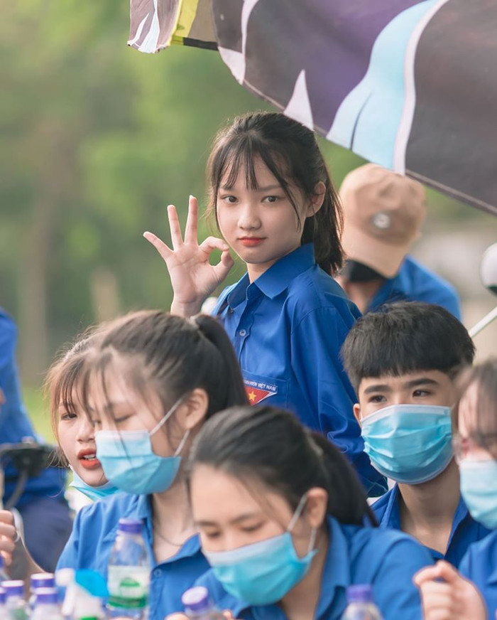Nét nào của nữ sinh cũng thật đáng yêu