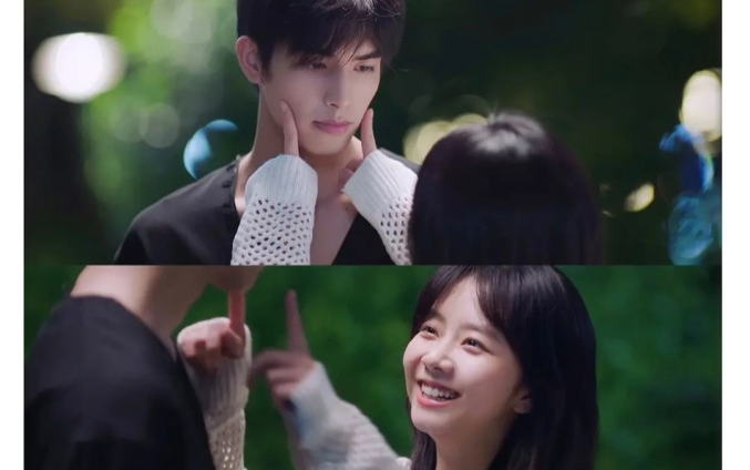 Đàm Tùng Vận, Tống Uy Long trong ngọt ngào có chút ngượng: Đóng cảnh hôn nhưng trăm người đứng xem Ảnh 2