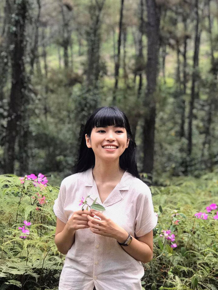 Khánh Vân nhận được nhiều sự yêu mến qua vai diễn Trà Long (Mắt Biếc). 