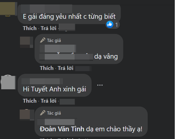 Anh chàng vui vẻ trả lời bình luận khen ngợi của bạn bè