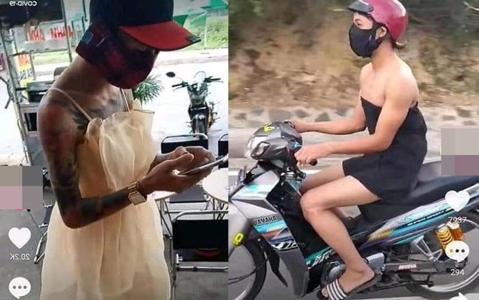 'Con trai mặc váy ra đường' – trend lạ TikTok khiến dân tình 'ngã ngửa' Ảnh 2