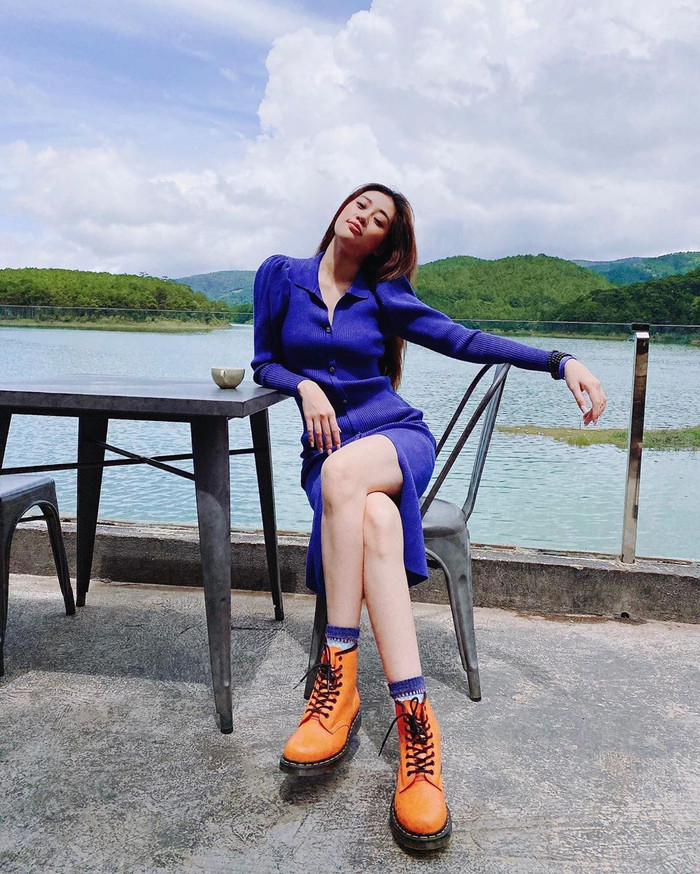 Hoa hậu Tiểu Vy đẹp cuốn hút, thả thính fan với hit 'Cua' của HIEUTHUHAI King Of Rap 2020 Ảnh 9