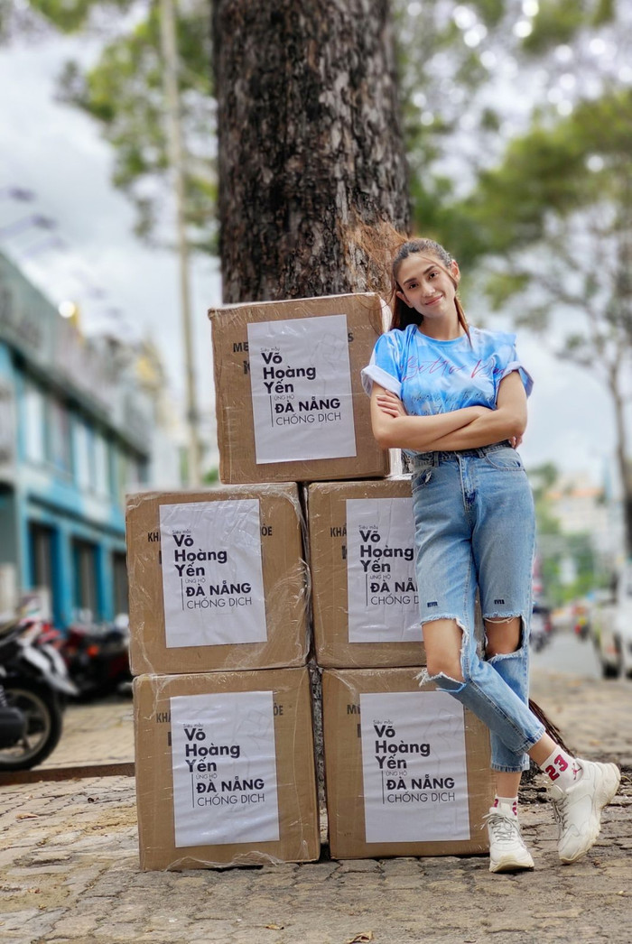 Hành động đẹp của siêu mẫu Võ Hoàng Yến liên tiếp ghi điểm trong mắt người hâm mộ