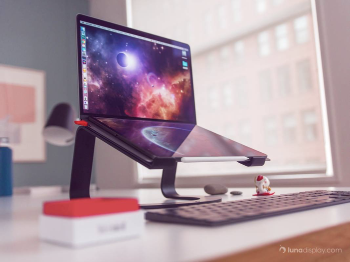 iPad màn hình được cho là sẽ mang lại trải nghiệm tốt nhất khi được kết hợp với Apple Glass. (Ảnh: LunaDisplay)