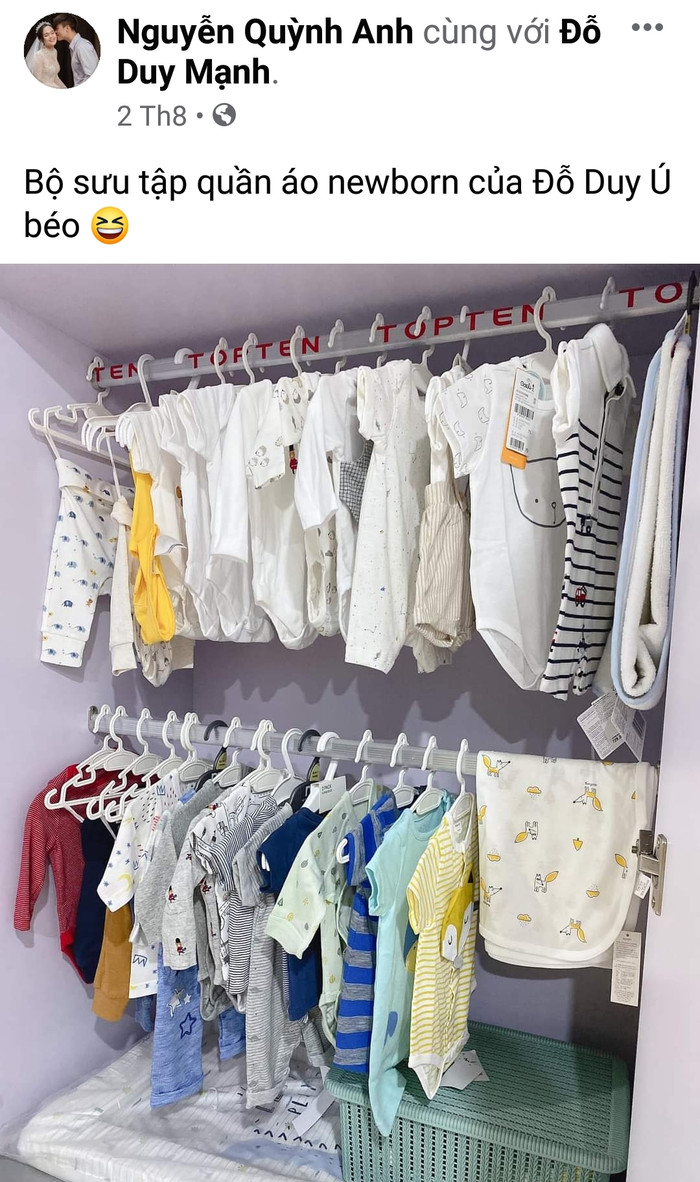 Hai vợ chồng đang mong đợi thành viên mới