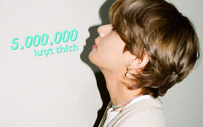 V (BTS) trở thành nam idol đầu tiên của Hàn Quốc đạt 5 triệu like trên Instagram Ảnh 2