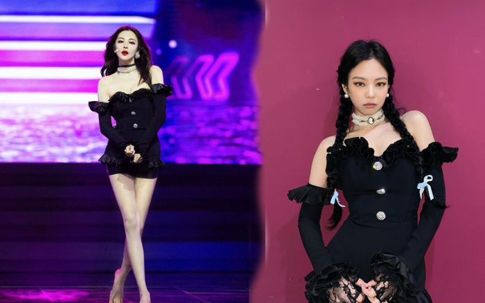 Mỹ nhân Châu Tinh Trì U40 gây sốt mạng xã hội vì diện đồ đẹp hơn cả Jennie Black Pink Ảnh 2