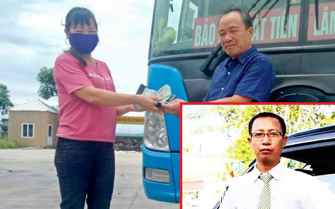 Nhặt được 42 triệu đồng trên xe khách, nam giáo viên bàn giao cho nhà xe trao trả lại người mất Ảnh 2
