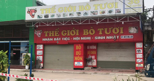 Hà Nội tìm những người từng đến nhà hàng Thế giới bò tươi  