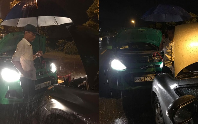 Xúc động câu chuyện tài xế taxi giúp đỡ người phụ nữ xa lạ giữa cơn mưa tầm tã lúc nửa đêm Ảnh 2