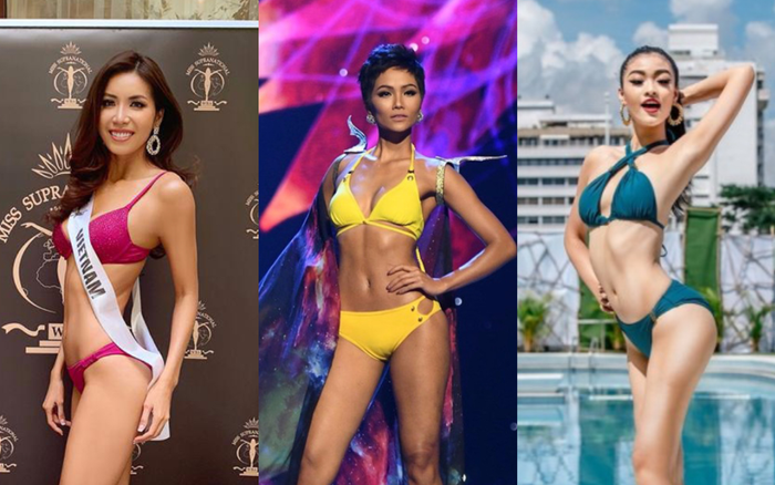 Hoa hậu tạo dáng trên sân khấu: Minh Tú - H'Hen Niê vượt chuẩn quốc tế, Kiều Loan gây tranh cãi dữ dội Ảnh 2