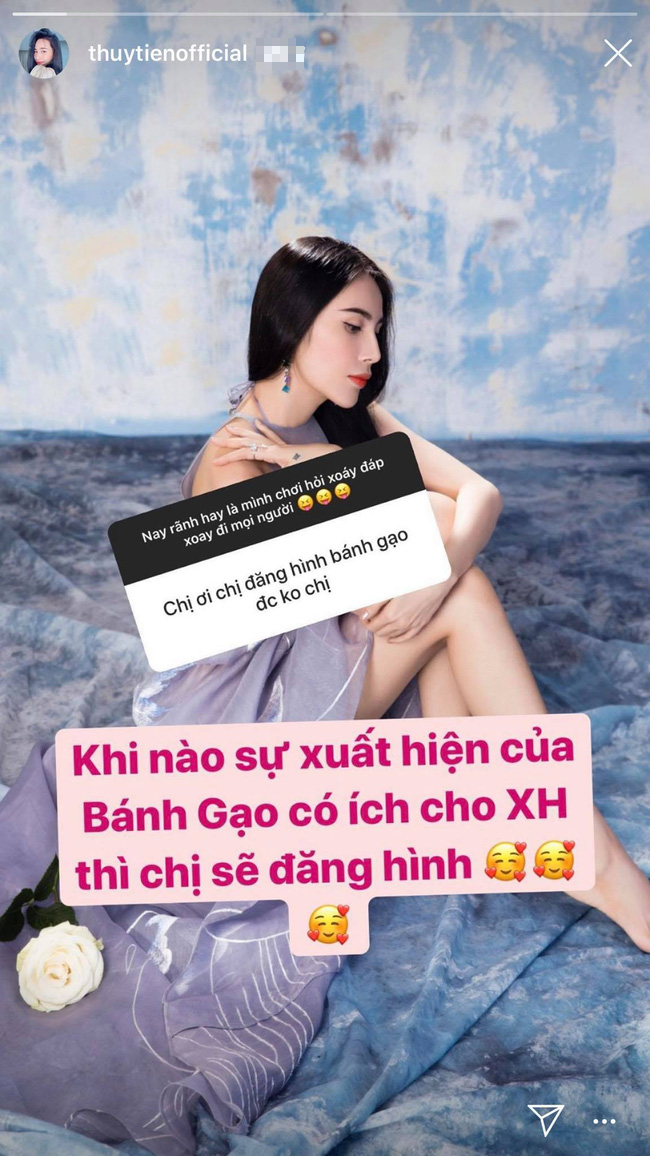 Thủy Tiên tiết lộ thời điểm công khai dung mạo con gái sau thời gian dài giấu kín