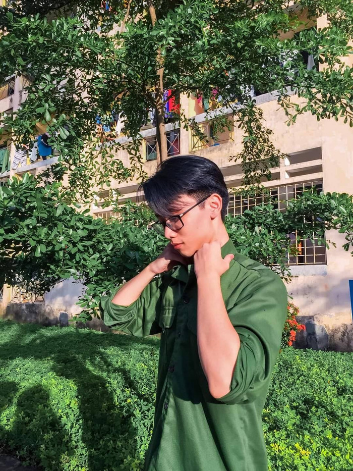 Những nam nhân 'hotboy' tại kỳ học quân sự