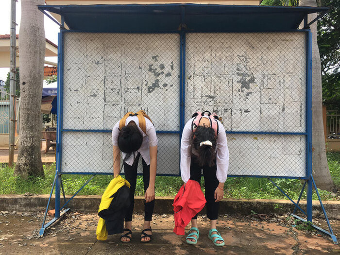 Loạt ảnh 'mệt quá rồi' của nữ sinh Nam Định sau khi kết thúc kỳ thi tốt nghiệp THPT khiến CĐM cười ngất Ảnh 13