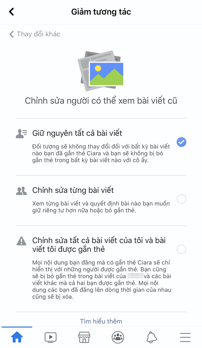 Cách giảm tương tác với người nào đó trên Facebook mà không cần chặn hoặc huỷ kết bạn Ảnh 10