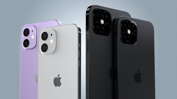 iPhone 12 được cho là sẽ có tên gọi lần lượt: iPhone 12, iPhone 12 Max, iPhone 12 Pro và iPhone 12 Pro Max. (Ảnh: EverythingtApplePro)