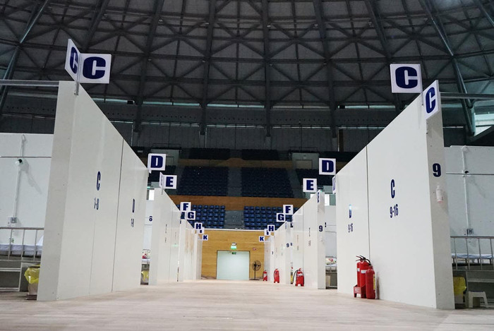 Hình ảnh Bệnh viện dã chiến Tiên Sơn.